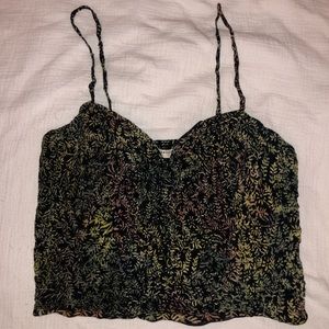 Zara Basic Floral Tank Top